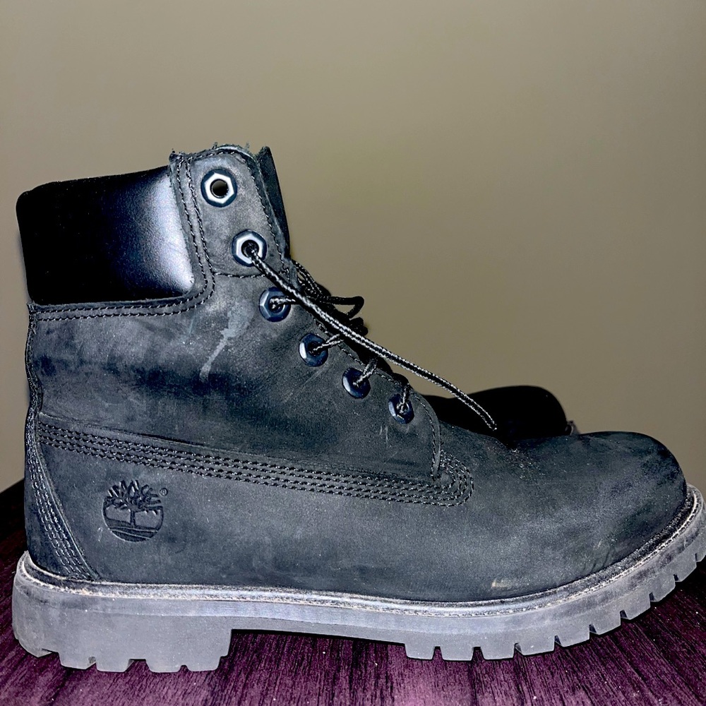 Black Timberland Boots